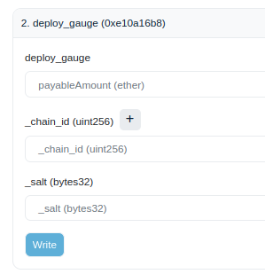 Deploy Gauge Function